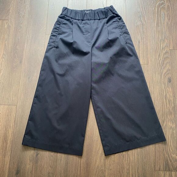 MANGO Navy Culottes - Picture 8 of 12